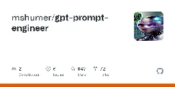 GitHub - mshumer/gpt-prompt-engineer