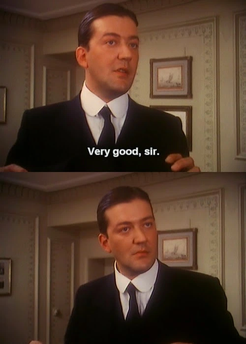 jeeves would certainly approve
