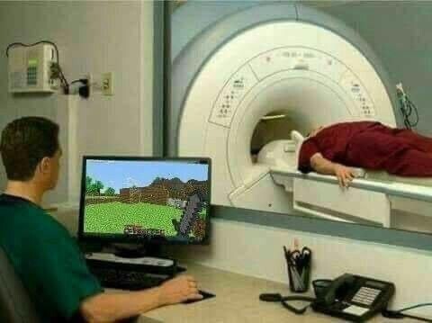 CT Scan minecraft
